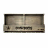 627-1002, 720801000411, Dallas, Cowboys, Reclaimed, Wood, Bar, Hanging, Back Bar, Shelf, NFL