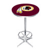 84-3016, Washington, Redskins, Football, 27", Chrome, Pub Table, FREE SHIPING, Logo, NFL, Imperial