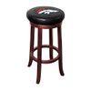 177-1003, Denver, Broncos, Mahogany, Wood, Bar Stool, FREE SHIPPING, NFL, Imperial