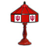 359-3029. IN, Indiana, Hoosiers, 21", Glass, Table, Lamp, FREE SHIPPING, NCAA, Imperial