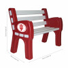 388-3029, Indiana, IN, Hoosiers, 4', 48" Park, Bench, FREE SHIPPING, NCAA, Imperial