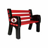 388-3031, Louisville, Cardinals, 4', 48" Park, Bench, FREE SHIPPING, NCAA, Imperial