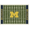 520-3009, Michigan, MI,  Wolverines, 4'x6,' Homefield, Rug, FREE SHIPPING, Football, NCAA, Imperial, 720801954301