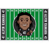 520-5062, Alvin Kamara, 4'x6',Players Homefield, Stainmaster, Area Rug, FREE SHIPPING, NO, NOLA, New Orleans, Saints, RB, Running back,' NFL, Imperial, 720801913568