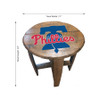 629-2029, Philadelphia, Phillies, PHI, Phily,, Oak, Whiskey, Bourbon, Barrel, Table, Side, FREE SHIPPING, MLB, Imperial