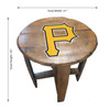 629-2030, Pittsburgh, Pirates, PIT, , Oak, Whiskey, Bourbon, Barrel, Table, Side, FREE SHIPPING, MLB, Imperial