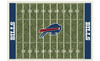 20-5021, Buffalo, Bills, BUF, 4'x6', Homefield, Rug, Stainmaster. NFL, Imperial