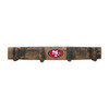 653-1005, San Francisco, SF, 49ers, Oak, Whiskey, Barrel, Coat, Rack,720801111001, NFL, Imperial