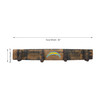 653-1036, Los Angeles, LAC, Chargers, Oak, Whiskey, Barrel, Coat, Rack,720801111551, NFL, Imperial