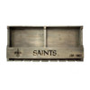 627-1031, New Orleans, Saints, NO, NOLA, Reclaimed, Wood, Bar, Hanging, Back Bar, Shelf, NFL