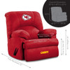720801590066, , Kansas City, Chiefs, GM, Recliner, KC, Microfiber, Imperial, NFL, embroidered logo , 590-1006
