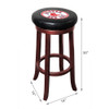 277-2003. Boston, BOS, Red Sox, Mahogany, Wood, Bar Stool, FREE SHIPPING, MLB, Imperial, 720801772035