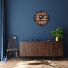 Las Vegas Raiders 16" Rustic Clock