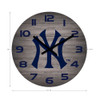New York Yankees 16" Weathered Clock