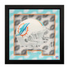 Miami, MIA, Dolphins, 5D, Holographic, Wall, Art, 12"x12", NFL, Imperial, 720801139784,   588-1008