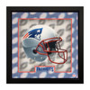 New England, NE, Pats, Patriots, 5D, Holographic, Wall, Art, 12"x12", NFL, Imperial, 720801139838,   588-1011