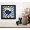 Los Angeles Rams 5D Holographic Wall Art 12"x12"