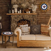 630-4007, Winnipeg, Jets, 720801956862, Oak, Barrel, Clock, Kentucky oak