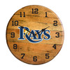 630-2019, Tampa, Bay, Rays, 720801909530, Oak, Barrel, Clock, Kentucky oak