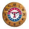 630-2020, Texas, Rangers, 720801909547, Oak, Barrel, Clock, Kentucky oak