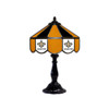 New Orleans, NO, Saints, 21", Glass, Tiffany. Table, Desk, Lamp. NFL, Imperial, 159-1031