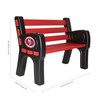 San Francisco, SF, 49ers, 4', Park, Bench, 188-1005, Imperial, NFL