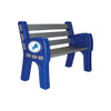 Detroit, Det, Lions, 4', Park, Bench, 188-1018, Imperial, NFL