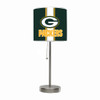 Green Bay, GB, Packers, 19", Tall, Chrome, Table, Desk, Lamp, 609-1001, Imperial, NFL