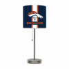 Denver, Den, Broncos, 19", Tall, Chrome, Table, Desk, Lamp, 609-1003, Imperial, NFL