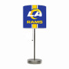 Los Angeles, LAR, Rams, 19", Tall, Chrome, Table, Desk, Lamp, 609-1039, Imperial, NFL