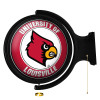 Louisville, Cardinals, Original, Round, Rotating, Lighted, Wall, Sign, 689481028927, LED, Fan, Brand
