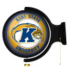 Kent, State, Golden, Flashes, Original, Round, Rotating, Lighted, Wall, Sign, Fan, Brand, LED, 697842102810
