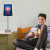 Chicago, Chi, Cubs, Cubbies, CHIC, Chrome,19", Lamp, USB, Desk, Table, MLB, Imperial, 720801008486