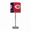 Cincinnati, Cin, Cincy, Reds, CINC, Chrome,19", Lamp, USB, Desk, Table, MLB, Imperial, 720801008509