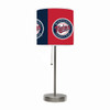 MIN, Minnesota, Twins, Chrome,19", Lamp, USB, Desk, Table, MLB, Imperial, 720801008608