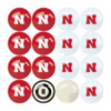 Nebraska, Cornhuskers, Billiard, Balls, with, Numbers, 626-3010, NCAA, Imperial, 720801132976
