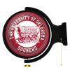 OK, Oklahoma, Sooners, Mascot, Logo, Rotating, Lighted, Wall,  Sign, The-Fan Brand, NCAA, NCOKLA-115-02, 666703460420