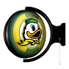 Oregon, OR, Ducks, Mascot, Logo, Rotating, Lighted, Wall,  Sign, The-Fan Brand, NCAA, NCOREG-115-02, 689481025230