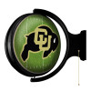 Colorado, Buffaloes, On the 50, Football, Rotating, Spinning, Lighted, Wall, Sign, The Fan Brand, NCAA, NCCOBF-115-22, 689481026886