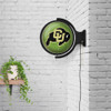 Colorado, Buffaloes, On the 50, Football, Rotating, Spinning, Lighted, Wall, Sign, The Fan Brand, NCAA, NCCOBF-115-22, 689481026886