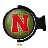Nebraska, Cornhuskers, On the 50, Football, Rotating, Spinning, Lighted, Wall, Sign, The Fan Brand, NCAA, NCNEBR-115-22, 689481027807 Nebraska, Cornhuskers, On the 50, Football, Rotating, Spinning, Lighted, Wall, Sign, The Fan Brand, NCAA, NCNEBR-115-22, 689481027807