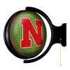 Nebraska, Cornhuskers, On the 50, Football, Rotating, Spinning, Lighted, Wall, Sign, The Fan Brand, NCAA, NCNEBR-115-22, 689481027807 Nebraska, Cornhuskers, On the 50, Football, Rotating, Spinning, Lighted, Wall, Sign, The Fan Brand, NCAA, NCNEBR-115-22, 689481027807
