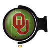OK, Oklahoma, Sooners, On the 50, Football, Rotating, Spinning, Lighted, Wall, Sign, The Fan Brand, NCAA, NCOKLA-115-22, 689481027920