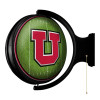 UT, Utah, UTES, On the 50, Football, Rotating, Spinning, Lighted, Wall, Sign, The Fan Brand, NCAA, NCUTAH-115-22, 689481028545