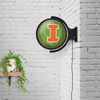 Illinois, IL, Fighting, Illini, On the 50, Football, Rotating, Spinning, Lighted, Wall, Sign, The Fan Brand, NCAA, NCILLI-115-22, 689481027081