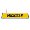 Michigan, Wolverines, University of, Standard, Billiard, Pool, Table Light, 2-Colors, Black, Red, Logo, NCMICH-310-02, NCMICH-310-03, The-Fan Brand, 686082112581