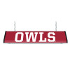 Tem, Temple, Owls, University, Standard, Billiard, Pool, Table Light, Red, Logo, NCTEMP-310-01A, NCTEMP-310-01B, The Fan-Brand, 697842109536