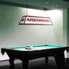 Arkansas, AR, ARK, Razorbacks, Premium, Wood, Billiard, Pool, Table, Light, Lamp, NCARKR-330-01A, NCARKR-330-01B, The Fan-Brand, 687747754481