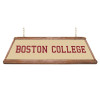 Boston College Eagles: Premium Wood Gold Pool Table Light