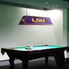 LSU, Louisiana, State, St, Tigers, Premium, Wood, Billiard, Pool, Table, Light, Lamp, NCLSUT-330-01, The Fan-Brand, 666703467375